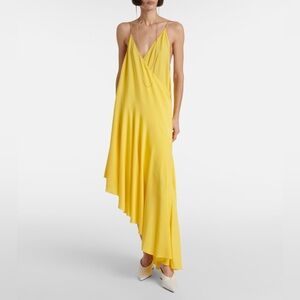 NWT ALAÏA Asymmetric jersey midi dress Size 42